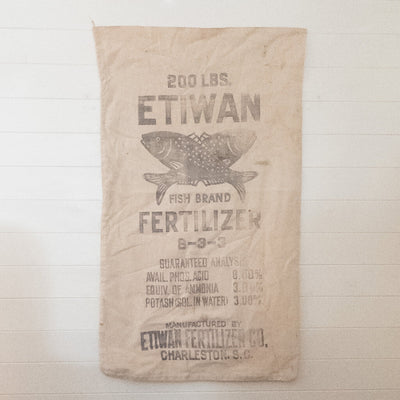 GRAIN SACK "FISHBRAND FERTIIZER"