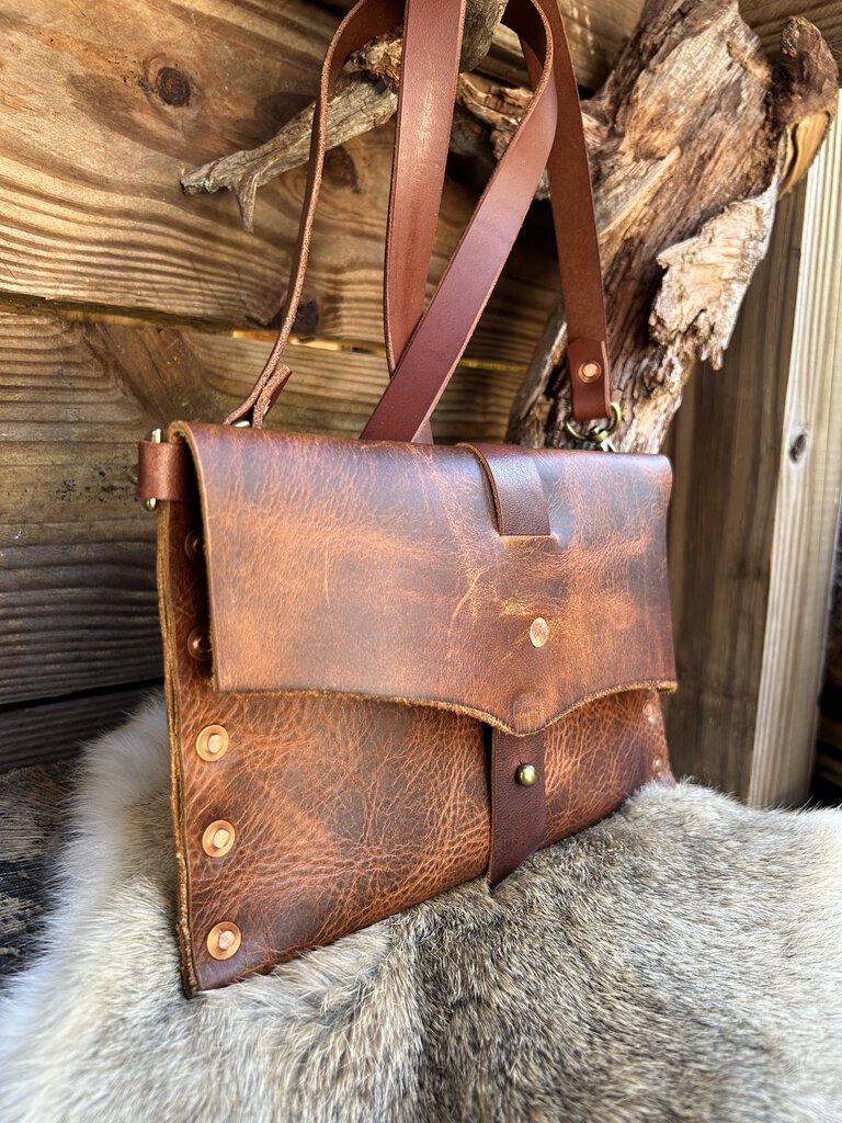 RUSTIC LEATHER FESTIVAL CROSBODY BAG