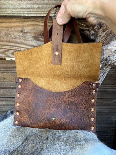 RUSTIC LEATHER FESTIVAL CROSBODY BAG